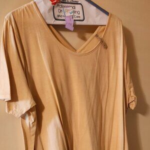 XCVI Womens Cotton Top xlg